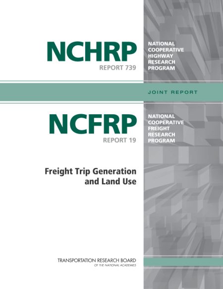 NCHRP Freight Generation Project